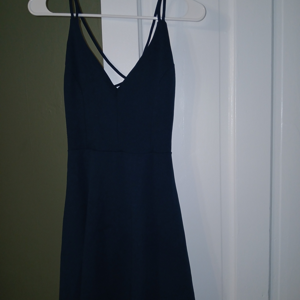 Rue21 Dark Green Backless Dress